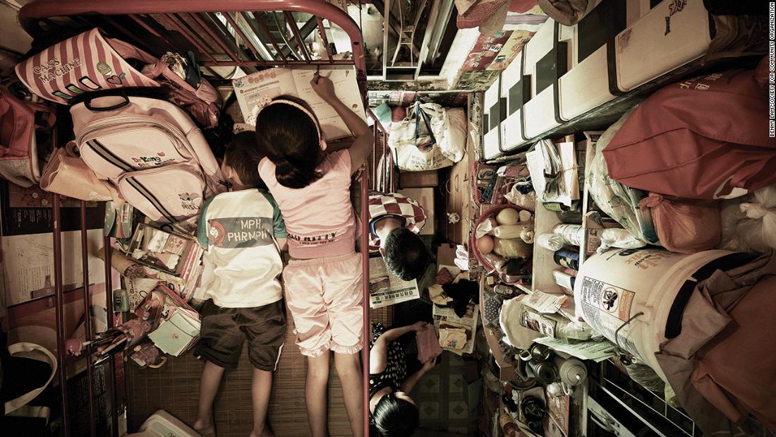 Hong Kong's cage homes are almost impossible to self-isolate in